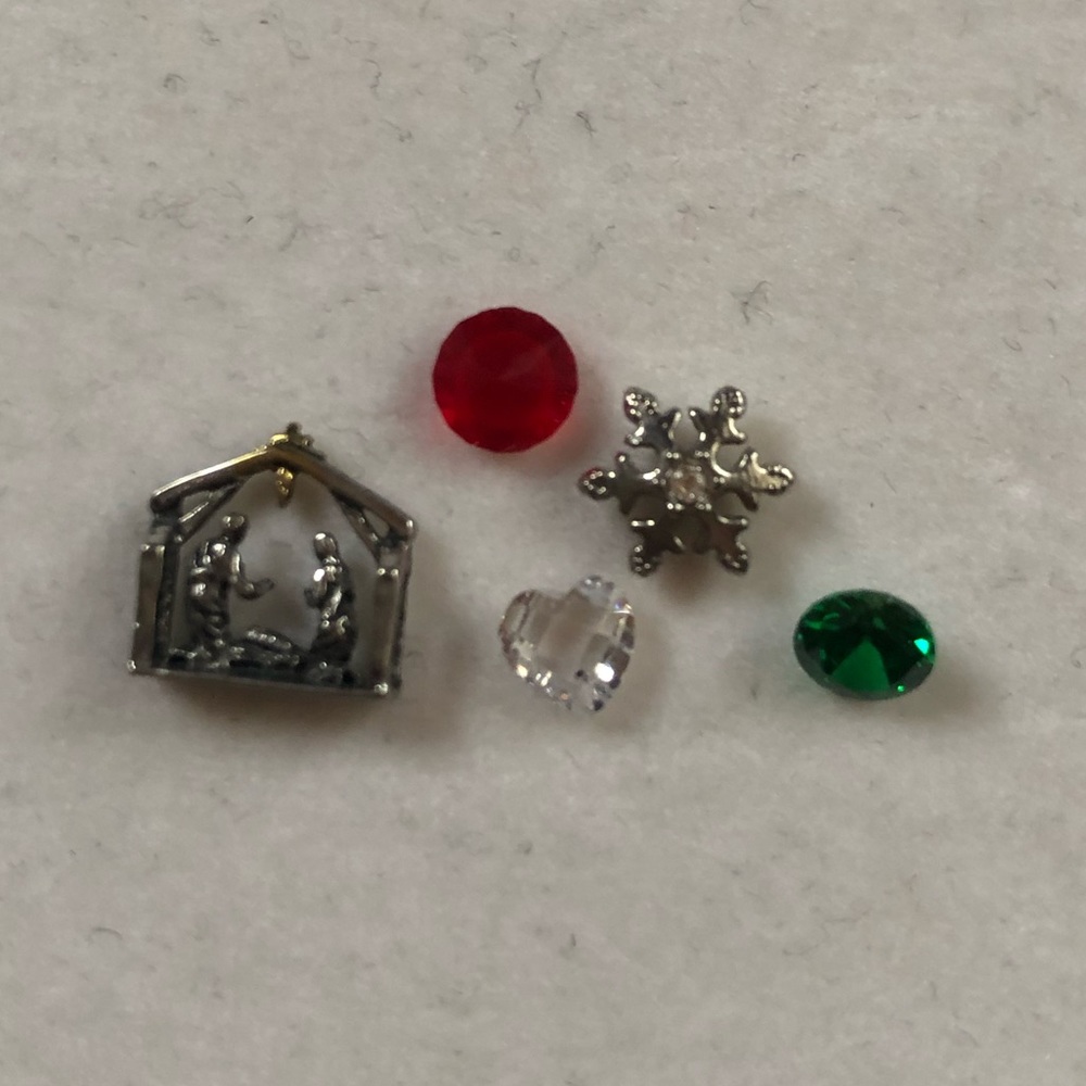 Origami Owl Christmas Charms